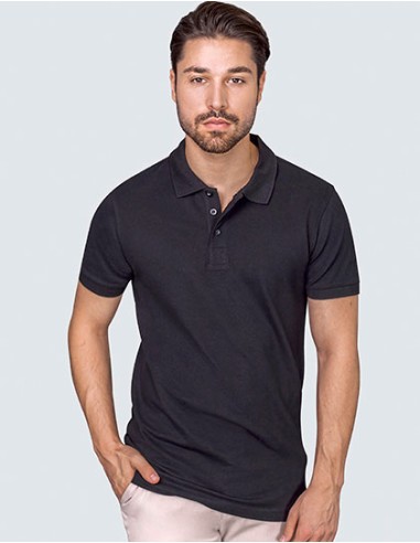 H-302-Mens Heavy Stretch Polo